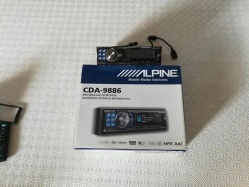 Alpine CDA-9886, Auto diversen, Autoradio's, Gebruikt, Verzenden