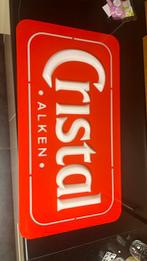 Cristal Alken verlichting outdoor, Verzamelen, Biermerken, Ophalen of Verzenden, Nieuw, Reclamebord, Plaat of Schild, Overige merken