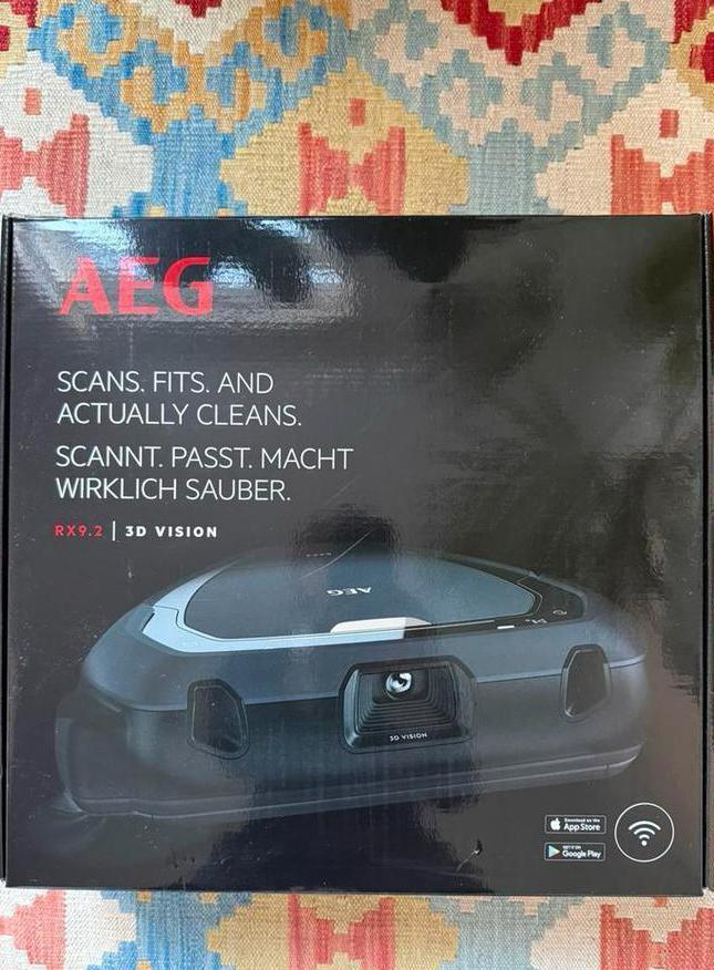 Aspirateur robot AEG RX9.2, Elektronische apparatuur, Stofzuigers, Zo goed als nieuw, Robotstofzuiger, Reservoir, Ophalen