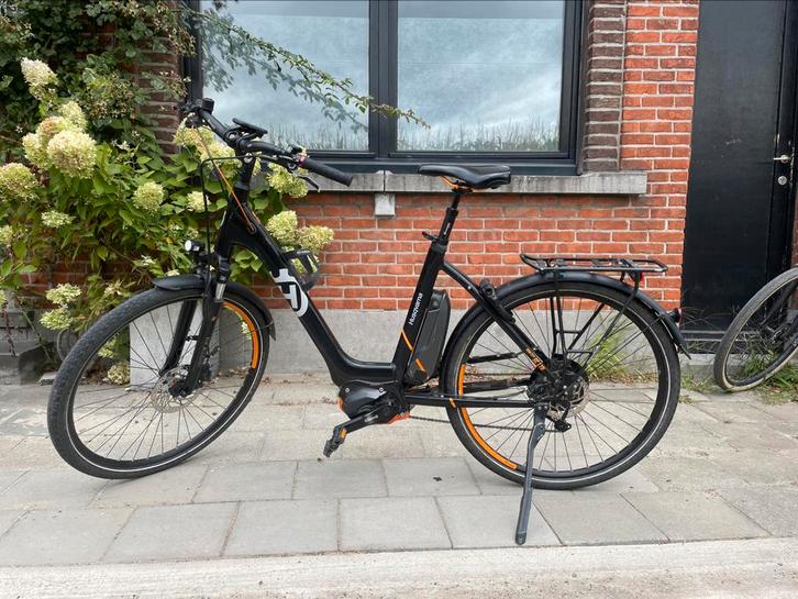 Elektrische Fiets Husqvarna, Vélos & Vélomoteurs, Vélos électriques, Comme neuf, Autres marques, 55 à 59 cm, 50 km par batterie ou plus