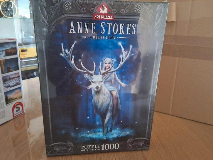 Puzzle Anne Stokes de 1000 pièces, Hobby & Loisirs créatifs, Sport cérébral & Puzzles, Neuf, Puzzle, 500 à 1500 pièces, Enlèvement ou Envoi
