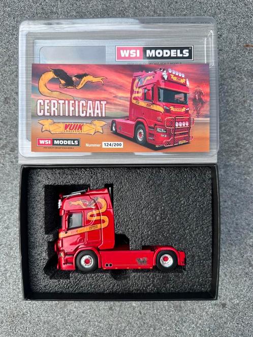 WSI Scania R-serie Vuijk Logistics, Hobby en Vrije tijd, Modelauto's | 1:50, Nieuw, Bus of Vrachtwagen, Ophalen of Verzenden