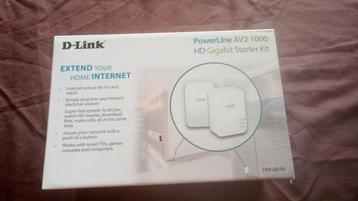 D-Link DHP-601AV.    NOOIT gebruikt 