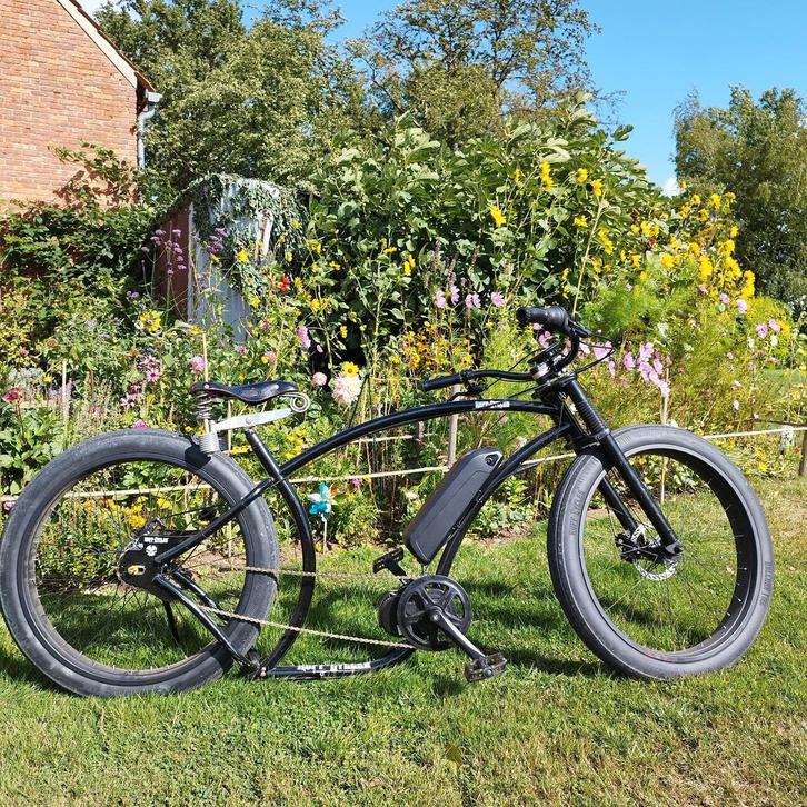 Elektrische Ruff Cycles, Fietsen en Brommers, Fietsen | Cruisers en Lowriders, Zo goed als nieuw, Cruiser, Ophalen