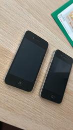 İphone 4/4s op goede staat is perfect werk nog, Noir, IPhone 4S, Avec simlock (verrouillage SIM), Utilisé
