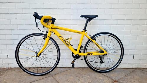 Kinder koersfiets Frog Road 67 24 inch - Yellow TDF, Fietsen en Brommers, Fietsen | Crossfietsen en BMX, Gebruikt, Aluminium, Ophalen of Verzenden