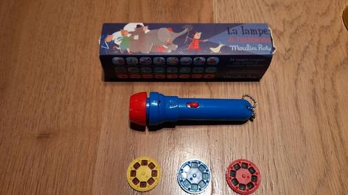 Projectielamp + 3 schijfjes met circusverhaaltjes, Kinderen en Baby's, Speelgoed | Educatief en Creatief, Gebruikt, Ontdekken