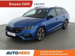Skoda Octavia 2.0 TSI RS (bj 2021, automaat), Auto's, 245 pk, Stof, 1984 cc, Blauw