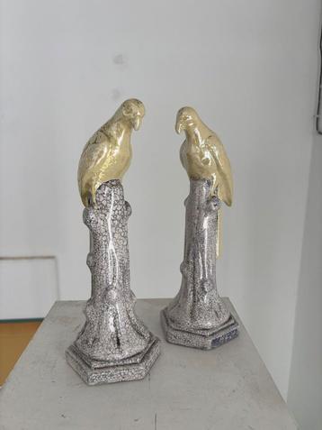 2 beeldjes van vogels beschikbaar voor biedingen
