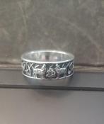 Bague rune Viking, IJzer of Staal, Nieuw, Ophalen of Verzenden, Dame of Heer