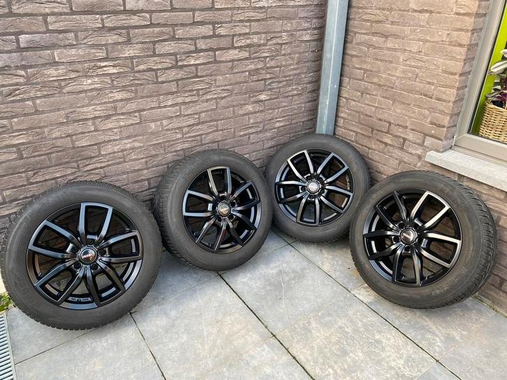 Dezent 17” velgen + Kleber winterbanden 5x120 Opel/BMW, Auto-onderdelen, Banden en Velgen, Banden en Velgen, Winterbanden, 17 inch