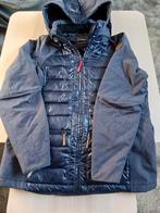 Blauwe jas merk ICEPEAK net als nieuw te koop.M 42-44, Kleding | Dames, Jassen | Zomer, Ophalen, Zo goed als nieuw
