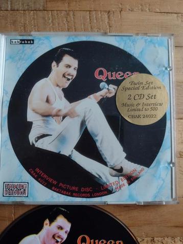  2 cd set QUEEN: BOHEMIAN RHAPSODY-INTERVIEW:LTD 500 copies beschikbaar voor biedingen