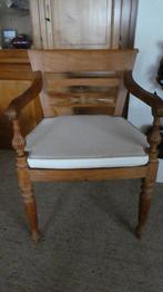 2 zeteltjes in natuur met rotan, Huis en Inrichting, Ophalen, Gebruikt, Twee, Overige kleuren