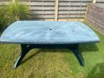 Gratis tuintafel, Tuin en Terras, Tuintafels, Ophalen, Gebruikt, Ovaal, Plastic