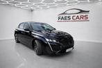Peugeot 308 Allure PHEV Full Hybride, Auto's, 4 cilinders, Leder en Stof, Zwart, Hybride Elektrisch/Benzine