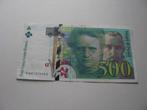 500 voor Pierre en Marie Curie 1994, Postzegels en Munten, Bankbiljetten | Europa | Niet-Eurobiljetten, Verzenden, Frankrijk