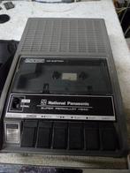 Cassetterecorder  National  Panasonic  draagbaar, Ophalen of Verzenden