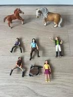Schleich set - paarden en popjes, Ophalen of Verzenden, Zo goed als nieuw