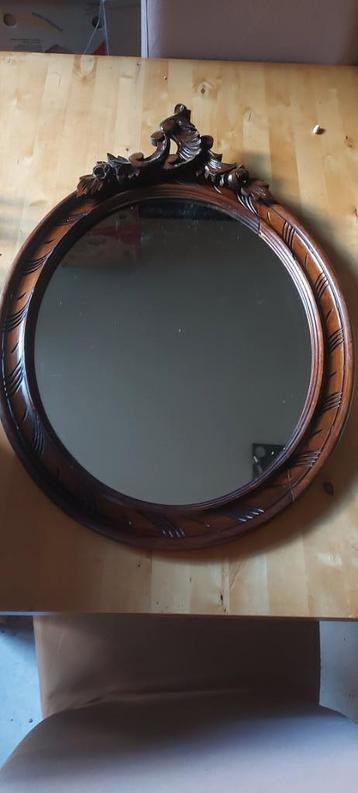 Miroir vintage ovale