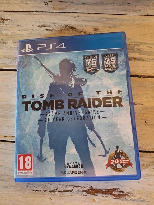 Jeu PS4 Rise of the Tomb Raider 20ème anniversaire, Consoles de jeu & Jeux vidéo, Jeux | Sony PlayStation 4, Neuf, Aventure et Action