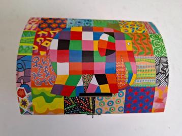 Trousselier - Elmer de olifant by David Mc Kee muziekdoosje, Enlèvement ou Envoi