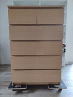 Ikea Malm ladekast + Skubb inrichting, Huis en Inrichting, Ophalen, Gebruikt