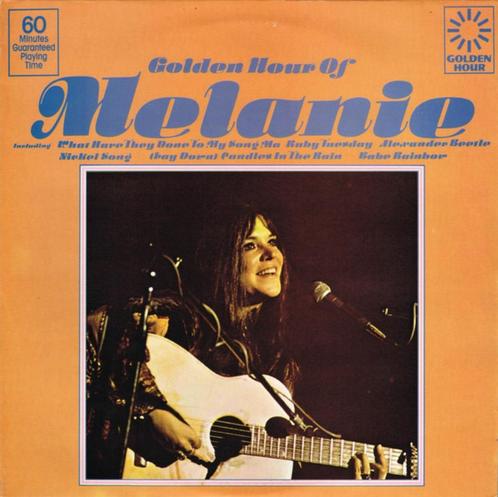 Melanie – Greatest hits Golden hour Melanie/vinyl Lp /1977 Z, Cd's en Dvd's, Vinyl | Pop, Zo goed als nieuw, 1960 tot 1980, 12 inch