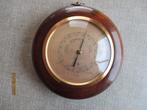 Ronde precisie Barometer MAXANT  mahoniehout, Ophalen of Verzenden, Zo goed als nieuw, Barometer