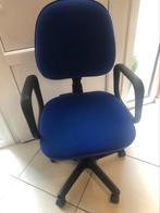 Chaise de bureau, Maison & Meubles, Chaises de bureau, Bleu, Chaise de bureau, Enlèvement