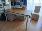 Tafel, Huis en Inrichting, Tafels | Eettafels, Ophalen, Zo goed als nieuw, Vijf personen of meer, 200 cm of meer