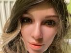 Sillicone hoofd van een sex doll in nieuwstaat met pruik, Verzamelen, Automaten | Overige, Ophalen of Verzenden