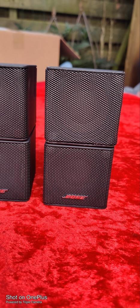 Bose Jewel luidsprekers 2x met kabels, Audio, Tv en Foto, Luidsprekerboxen, Bose, Ophalen of Verzenden