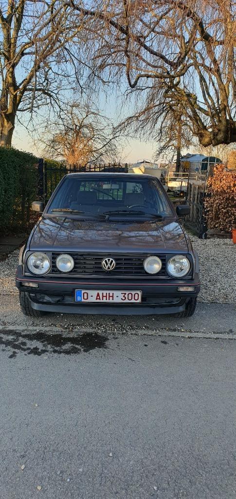 Oldtimer VW Golf 2, Auto's, Volkswagen, Particulier, Golf, Benzine, 3 deurs, Handgeschakeld, Zilver of Grijs, Grijs, Stof, Voorwielaandrijving