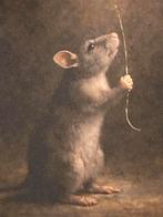 ArtRat: afdruk van 50 bij 70 cm. Ingelijst verkocht, Ophalen of Verzenden