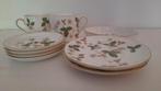 Setje Wedgwood wild strawberry, Ophalen of Verzenden