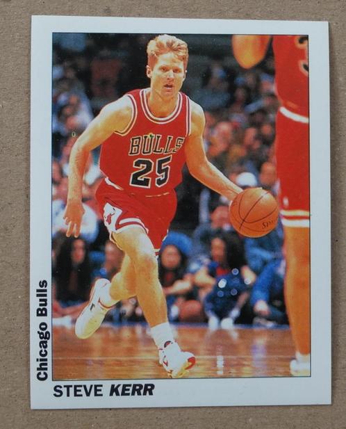 1994 Basketball Italien Service Line Steve Kerr décalcomanie, Sports & Fitness, Basket, Comme neuf, Autres types, Enlèvement ou Envoi