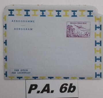 Aerogram van de Belgische Congo Air Post uit 1955 /NEUF beschikbaar voor biedingen