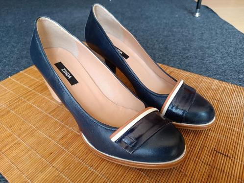 Zinda Schoenen Dames Hakken Pumps Leder Blauw Nieuw -30%, Vêtements | Femmes, Chaussures, Neuf, Escarpins, Bleu, Enlèvement