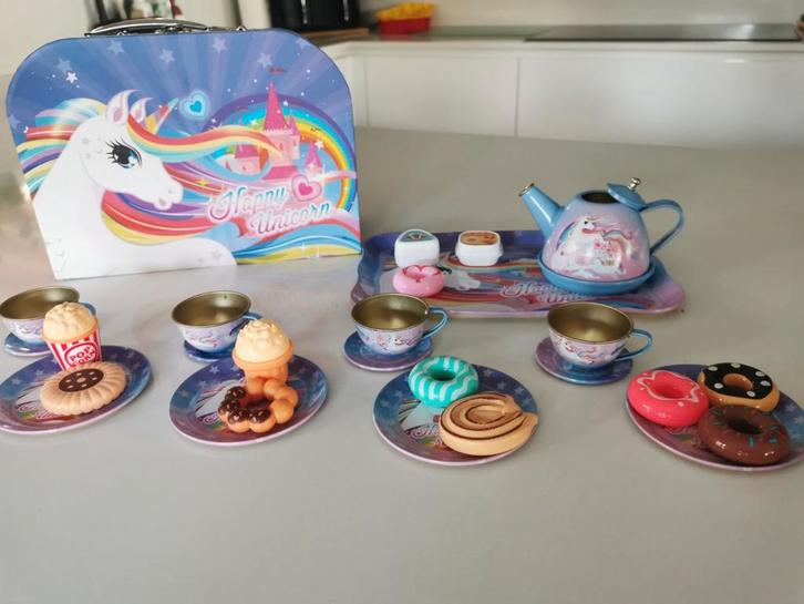 Service setje unicorn, Kinderen en Baby's, Speelgoed | Poppen, Ophalen