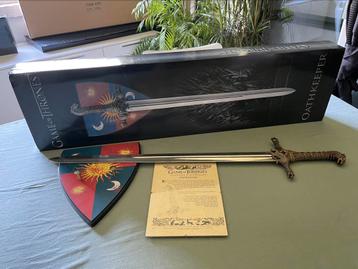 Oathkeeper officiële replica Game of Thrones disponible aux enchères