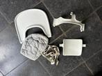tripp trapp babyzit wit +kussen, Kinderen en Baby's, Kinderstoelen, Ophalen, Gebruikt, Meegroeistoel, Stoelverkleiner