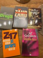 Jef Geeraerts pakket misdaadromans 5 stuks, Ophalen of Verzenden, Zo goed als nieuw