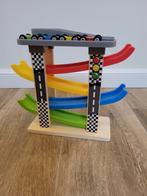 Kleurrijke racebaan met 4 auto's, Ophalen, Zo goed als nieuw, Racebaan