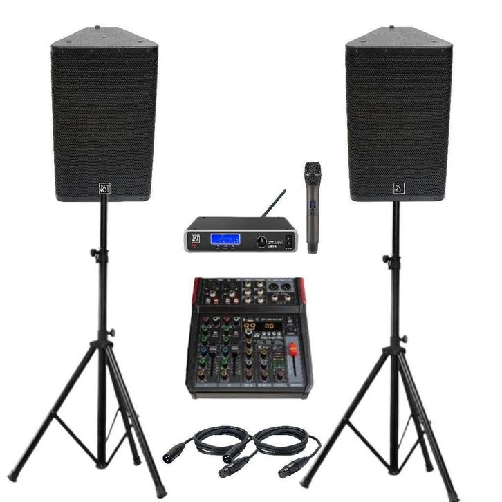 Bst Complete Zang set 2 x 800 Watt Max, Audio, Tv en Foto, Luidsprekerboxen, Nieuw, Ophalen of Verzenden