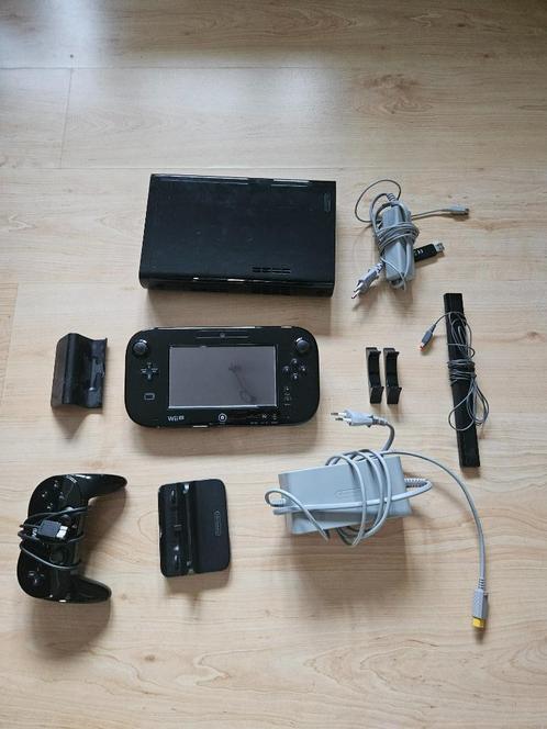 Nintendo Wii U + toebehoren, Games en Spelcomputers, Spelcomputers | Nintendo Wii U, Gebruikt, Met 1 controller, Ophalen
