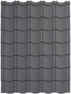 Panneau + Rive + Faîtière métal anthracite, Bricolage & Construction, Tuiles, Gris, Enlèvement, Utilisé