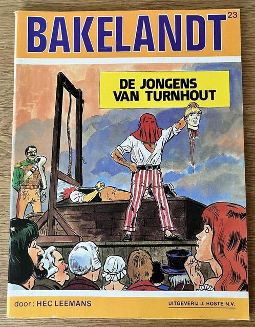 Bakelandt - Les Garçons de Turnhout -23-1er éd. (1984) Bande, Livres, BD, Comme neuf, Une BD, Enlèvement ou Envoi