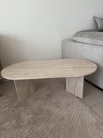 Tavertijnlook salontafel ( geen marmer), Huis en Inrichting, Tafels | Salontafels, Ophalen, Gebruikt