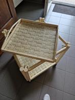 Vierkant  serveertafeltje met afneembare plateau, Ophalen, Zo goed als nieuw, Vierkant